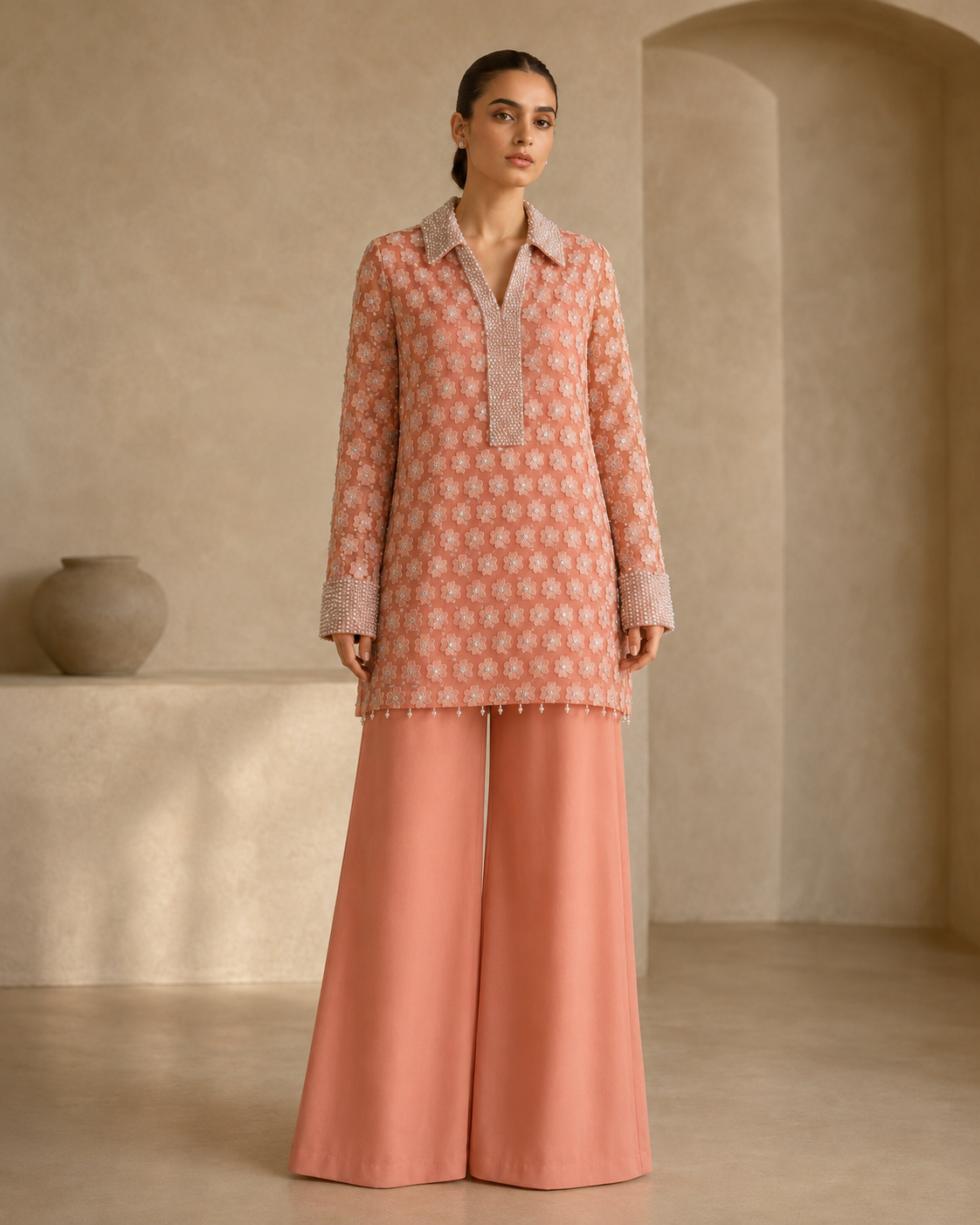 Peach Floret