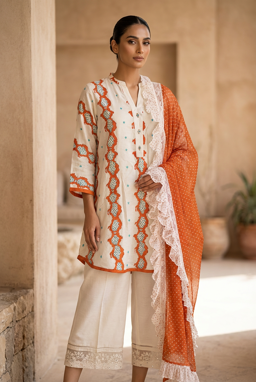 Saffron Ruffles